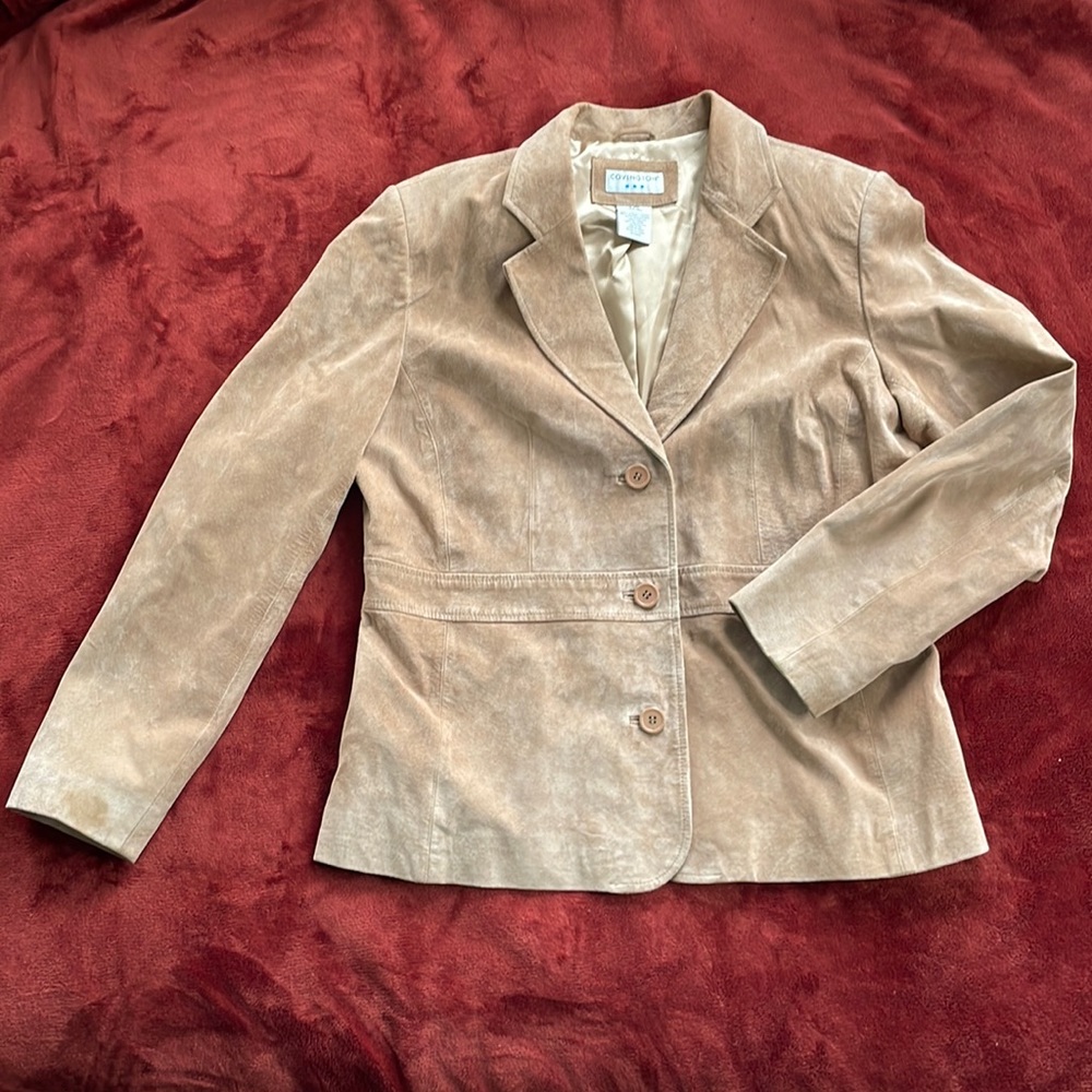 Genuine Suede Covington Blazer